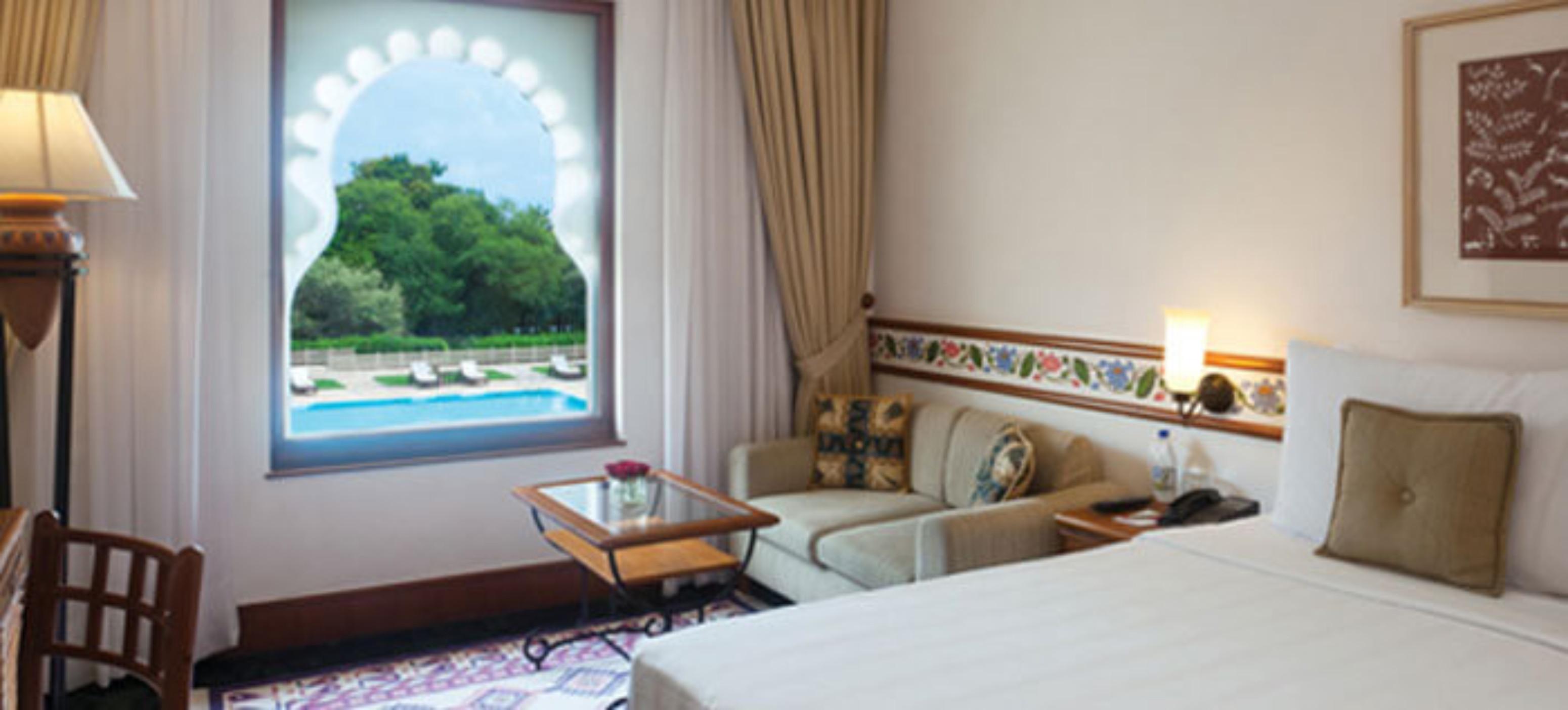 Hotel Trident Udaipur Exterior foto A room at the hotel